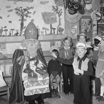 Sinterklaas bezoek